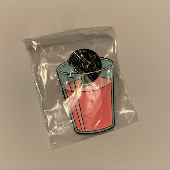 Hat Club Strawberry Milk and Cookies Pin - Picture 2 of 3